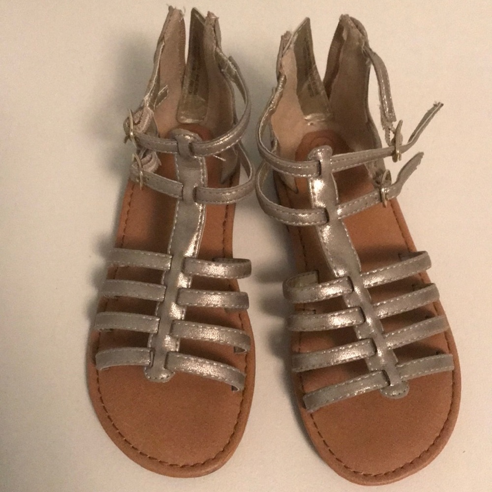 Gold sandals